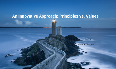 An Innovative Approach: Principles vs. Values